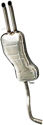 Northeastern Exhaust Stainless Steel Rear Muffler Fits 1999-2004 VW Jetta 1.8L 1.9L 2.8L in Kuwait