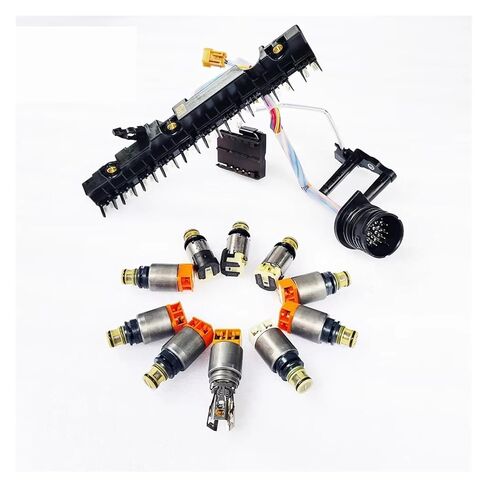 9‑Speed Transmission Valve Solenoid with Harness Kit 9HP48 Compatible for Land Rover Compatible for Range Evoque Discovery(1 Set) in Saudi Arabia