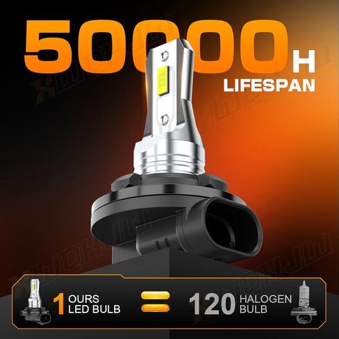 92069-7501 LED Headlight Bulbs Compatible for Polaris ATV XPLORER 300-1997-1999, 500% Brighter 6000K White 50,000hrs Life,ATV Powersports Bulb for OffRoad, Plug and Play, Pack of 2 in Saudi Arabia