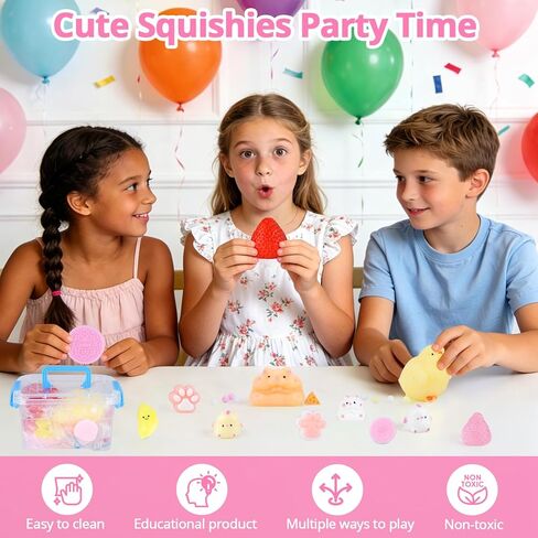 12 Pcs Taba Squishy,Tedmax Fidget Toys,Squeeze Toys,Stress & Anxiety Relief Sensory Toys for ADHD & Autism,Stress Anxiety Relief Kit for Party Favors,Classroom Prizes,Ideal Gifts for Kids & Adults in Saudi Arabia