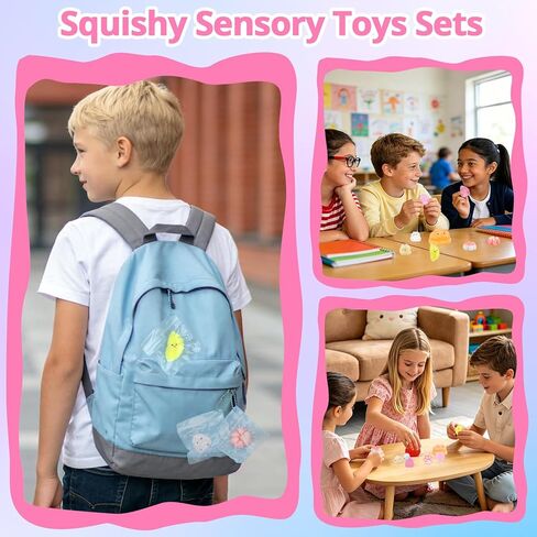 12 Pcs Taba Squishy,Tedmax Fidget Toys,Squeeze Toys,Stress & Anxiety Relief Sensory Toys for ADHD & Autism,Stress Anxiety Relief Kit for Party Favors,Classroom Prizes,Ideal Gifts for Kids & Adults in Saudi Arabia