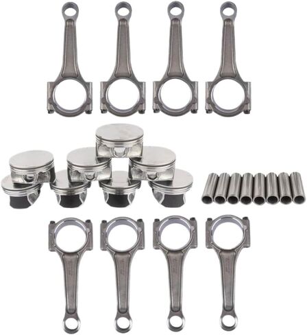 Pistons Connecting Rods Set 53021538AD Compatible With Charger 300 Cherokee 5.7L 2009 2010 2011 2012 2013 2014 in Saudi Arabia