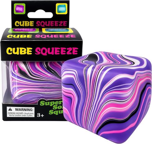 Cubed Soft and Squishy Ice Cubes, Slow-Rebound Stress Relief Toy, Sensory Stress Relief Squeeze Toy, Soft and Bouncy Toy with an Amazing Texture in Saudi Arabia