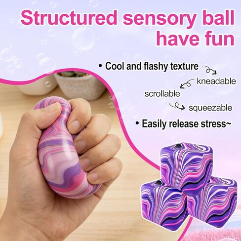 Cubed Soft and Squishy Ice Cubes, Slow-Rebound Stress Relief Toy, Sensory Stress Relief Squeeze Toy, Soft and Bouncy Toy with an Amazing Texture in Saudi Arabia