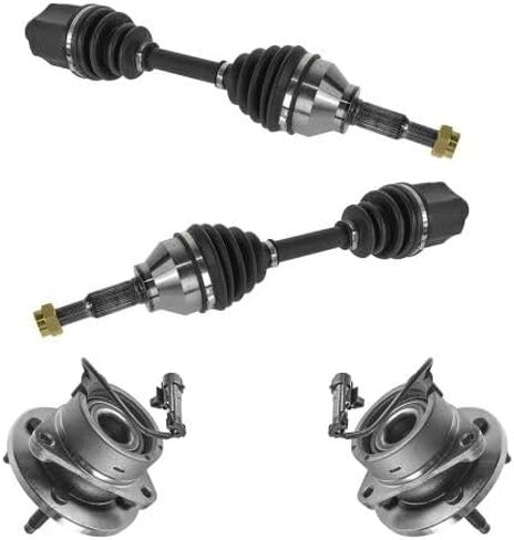 Replacement Drivetrain Kit Compatible with Pontiac G5 2007-2009 Front 4-Piece (Automatic, 4-Wheel ABS, 4-Lug) in Kuwait