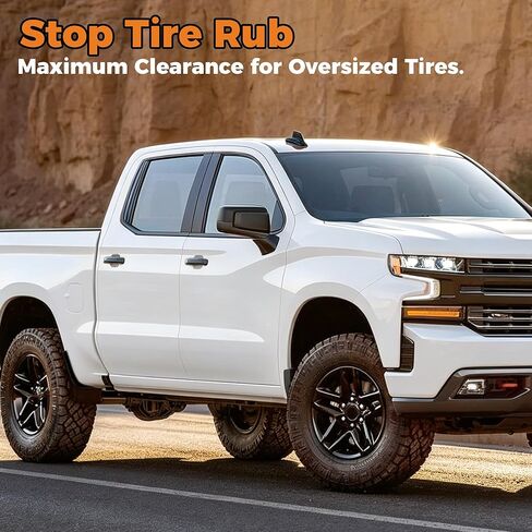 4 PCS Mud Flap Delete Kit for Chevy Silverado 2019-2026 - Sleek Mud Guard Replacement Accessories - Front and Rear No-Drilling Mudguards Set - Compatible with Chevrolet Silverado 1500 in Saudi Arabia
