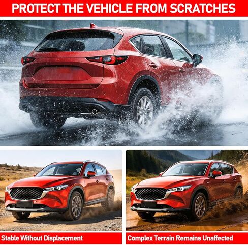 Mud Flaps for Mazda CX-5 2026-2022, No Drill Splash Guards 4PCS, Heavy Duty Front Rear Mudguards, All Weather Car Accessories, Bolt-On Fender Flares in Saudi Arabia