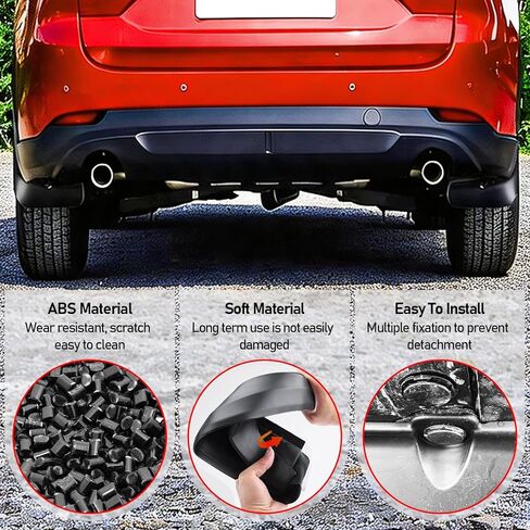 Mud Flaps for Mazda CX-5 2026-2022, No Drill Splash Guards 4PCS, Heavy Duty Front Rear Mudguards, All Weather Car Accessories, Bolt-On Fender Flares in Saudi Arabia