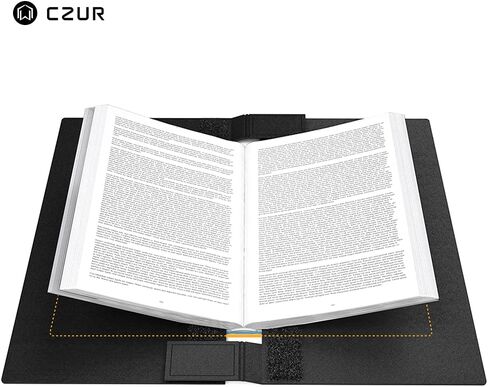ماسح ضوئي للكتب CZUR Aura مع غطاء مساعد - ماسح ضوئي للمستندات العلوية، صفحات منحنية مسطحة، مسح سريع باستخدام OCR للكتب والمنزل والدراسة والمكتب in Kuwait