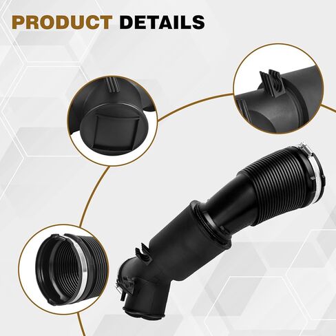 06E129615M Engine Air Intake Pipe Hose Compatible with 2012-2018 Audi A6 A7 3.0L V6 Avant Quattro Replace 06E129629H in Saudi Arabia