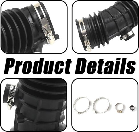 Air Intake Hose Compatible with 2008-2012 Honda Accord & 2012-2015 Honda Crosstour 2.4L, Replacement for 17228-R42-A00 696-053 in Kuwait