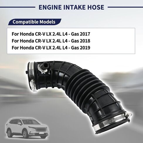 17228-5PH-A00 Engine Intake Hose Pipe Compatible with Honda CR-V 2.4L 2017 2018 2019 Replace 172285PHA00 Intake Duct Tube in Kuwait