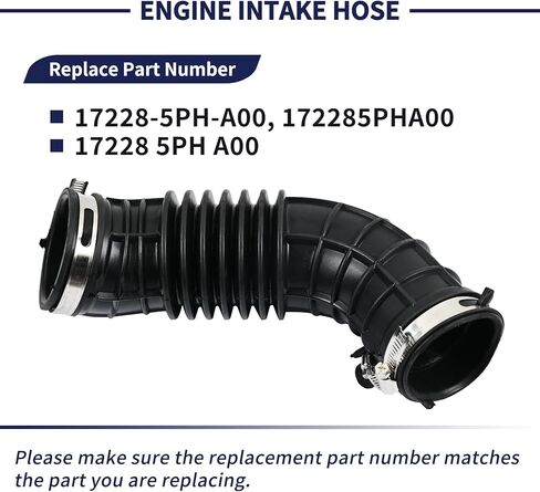 17228-5PH-A00 Engine Intake Hose Pipe Compatible with Honda CR-V 2.4L 2017 2018 2019 Replace 172285PHA00 Intake Duct Tube in Kuwait
