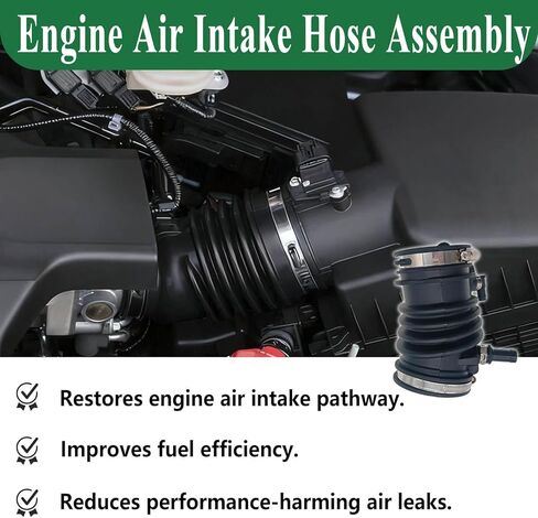 Engine Air Intake Hose Assembly Compatible with Ford Fusion 2013-2020 | Replace DS7Z-9B659-B, DS7Z9B659B | Intake Duct Tube Direct Fit in Kuwait