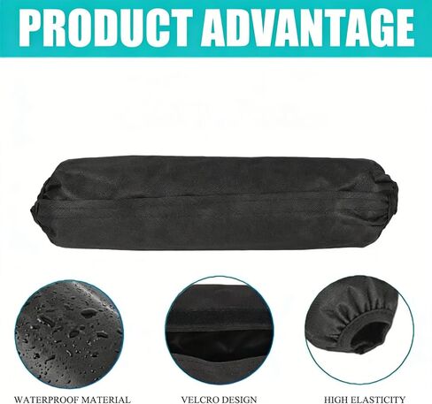 2Pcs 270mm Rear Shock Absorber Suspension Protector,Universal Shock Covers, Waterproof Scratch-resistant Elastic Nylon Protective Case,Protective Cover for Dirt Pit Bike Motorcycle ATV Quad Scooter in Saudi Arabia