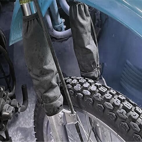 2Pcs 270mm Rear Shock Absorber Suspension Protector,Universal Shock Covers, Waterproof Scratch-resistant Elastic Nylon Protective Case,Protective Cover for Dirt Pit Bike Motorcycle ATV Quad Scooter in Saudi Arabia