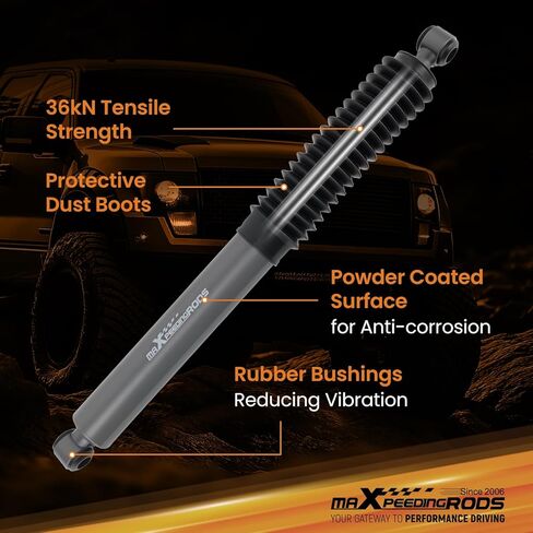 صدمات خلفية maXpeedingrods 0-5.5 بوصة لسيارة Toyota Tacoma 1995-2004، نسخة مطورة G1 in Kuwait