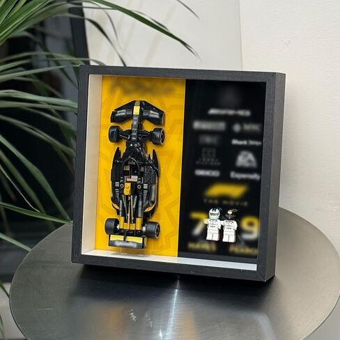 iLuane Display Wallboard for LEGO Speed Champion The Movie APXGP Team Race Car 77252 Toy Blocks, Adult Collectibles Wall Mount, Room or Office Decor(No Car Included) in Saudi Arabia