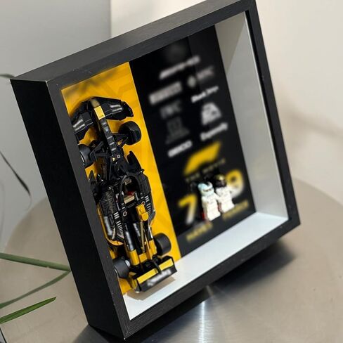 iLuane Display Wallboard for LEGO Speed Champion The Movie APXGP Team Race Car 77252 Toy Blocks, Adult Collectibles Wall Mount, Room or Office Decor(No Car Included) in Saudi Arabia