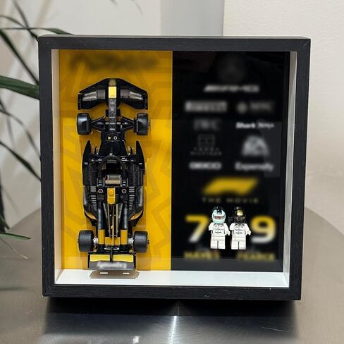 iLuane Display Wallboard for LEGO Speed Champion The Movie APXGP Team Race Car 77252 Toy Blocks, Adult Collectibles Wall Mount, Room or Office Decor(No Car Included) in Saudi Arabia