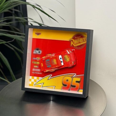 iLuane Display Wallboard for LEGO Speed Champion The Movie APXGP Team Race Car 77252 Toy Blocks, Adult Collectibles Wall Mount, Room or Office Decor(No Car Included) in Saudi Arabia