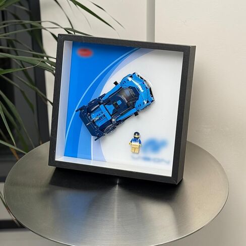 iLuane Display Wallboard for LEGO Speed Champion The Movie APXGP Team Race Car 77252 Toy Blocks, Adult Collectibles Wall Mount, Room or Office Decor(No Car Included) in Saudi Arabia