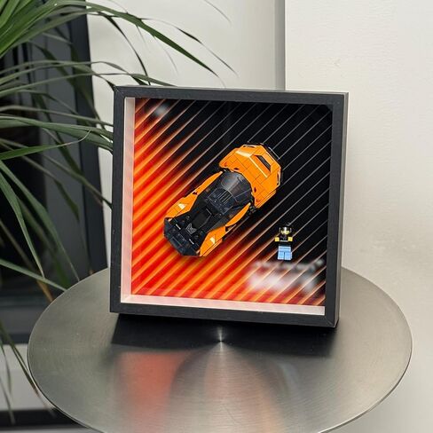 iLuane Display Wallboard for LEGO Speed Champion The Movie APXGP Team Race Car 77252 Toy Blocks, Adult Collectibles Wall Mount, Room or Office Decor(No Car Included) in Saudi Arabia