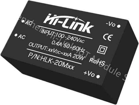 AC DC HLK-20M05 20M12 5 قطعة/الوحدة 220 فولت إلى 5 فولت 9 فولت 12 فولت 15 فولت 24 فولت 20 واط الناتج وحدة طاقة إمداد معزولة محول (HLK-20M15) in Kuwait