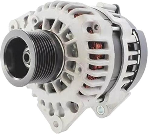 Alternator 24V 75 Amp With 8 Groove Pulley Compatible With Ag And Industrial Applications AP600D 2009 2014 in Saudi Arabia