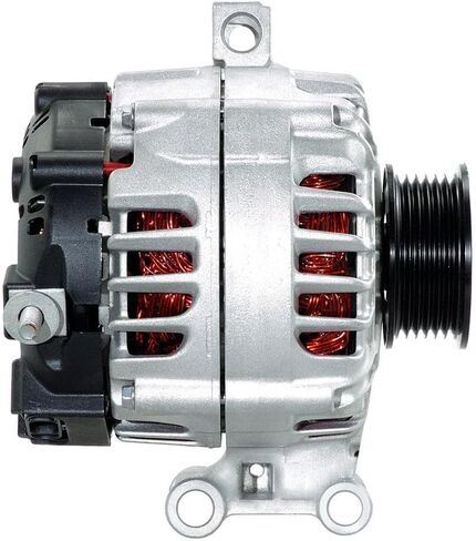 Alternator 8mm Battery Post 120A Internal Fan 6 Groove Serpentine Pulley Clockwise 12V OE Replacement in Kuwait
