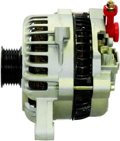 Alternator 135A 61.1mm Pulley 6 Groove Pulley 6mm x 1.0 Terminal CW Rotation 12V 10:00 Clock in Kuwait