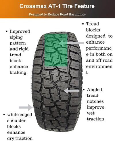 AT-1 LT275/70R18-10 125/122S إطار لجميع التضاريس in Kuwait