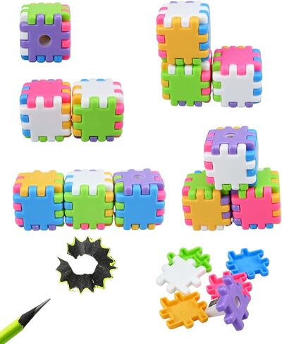 12 Pack Fun Pencil Sharpener for Kids, Cute Pencil Sharpeners Bulk, Kids Cartoon Manual Sharpener, Colored Pencils Sharpeners for Party Favors in Saudi Arabia