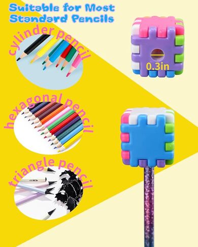 12 Pack Fun Pencil Sharpener for Kids, Cute Pencil Sharpeners Bulk, Kids Cartoon Manual Sharpener, Colored Pencils Sharpeners for Party Favors in Saudi Arabia
