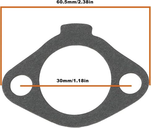 4 قطع حشية مشعب السحب لجزازة العشب 60.5 ملم × 30 ملم 52-041-09-S متوافقة مع كوهلر M18 M20 MV16 MV18 MV20 رمادي in Kuwait