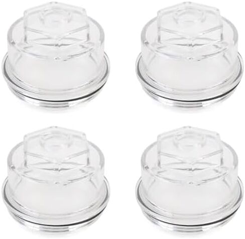Rockwell 12011-1 Oil Bath Cap Kit, 3-3/4 Inch Plastic Axle Cover, Fit for Disc Brakes, Trailer Wheels, 9-16K 1996 Axles with 3.75in-8 Threads, Easy Installation in Kuwait