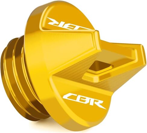 Motorcycle Engine Oil Filler Cap Plug Cover Screw Compatible with H.onda H.onda CBR600RR CBR1000RR CBR500R 2003-2024 2025 2026 Oil Cap CBR 600RR 1000RR 500RR CBR600RR Accessories (Gold) in Kuwait