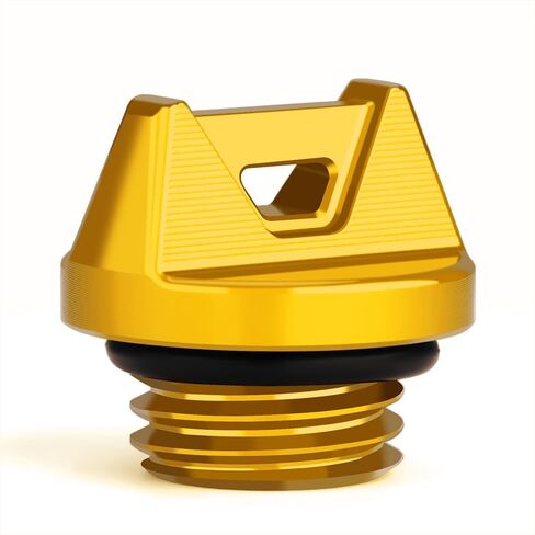 Motorcycle Engine Oil Filler Cap Plug Cover Screw Compatible with H.onda H.onda CBR600RR CBR1000RR CBR500R 2003-2024 2025 2026 Oil Cap CBR 600RR 1000RR 500RR CBR600RR Accessories (Gold) in Kuwait