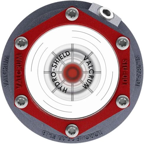 حمام زيت ألومنيوم مقاوم للماء أو غطاء شحم من Hydro-Shield لمحاور Dexter & Lippert 6K-8K بقطر خيط 2.875 بوصة HS-2875 in Kuwait