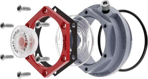 حمام زيت ألومنيوم مقاوم للماء أو غطاء شحم من Hydro-Shield لمحاور Dexter & Lippert 6K-8K بقطر خيط 2.875 بوصة HS-2875 in Kuwait