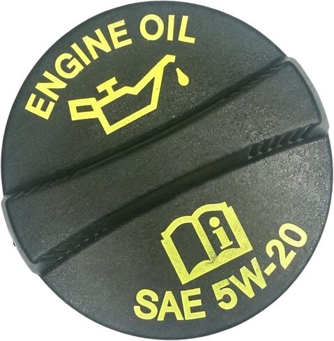 Engine oil filling cap, 53013775AA compatible with Jeep, compatible with Dodge,compatible with Ram,compatible with Chrysler, 53013775AB, 04892006AA, 04884739AA (black) in Saudi Arabia