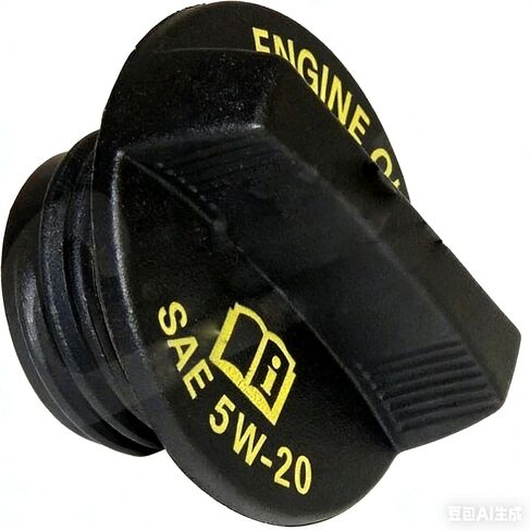 Engine oil filling cap, 53013775AA compatible with Jeep, compatible with Dodge,compatible with Ram,compatible with Chrysler, 53013775AB, 04892006AA, 04884739AA (black) in Saudi Arabia