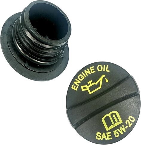 Engine oil filling cap, 53013775AA compatible with Jeep, compatible with Dodge,compatible with Ram,compatible with Chrysler, 53013775AB, 04892006AA, 04884739AA (black) in Saudi Arabia