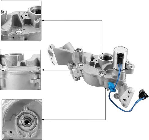 AULINK 68297857AA Engine Oil Pump (3.6L V6) For Dodge Durango 2016-2023, Ram 1500 2019-2023, Jeep Gladiator Grand Cherokee L/WK Wrangler, Chrysler Pacifica Voyager 2017-2023 68297857AB 68297857AC in Kuwait