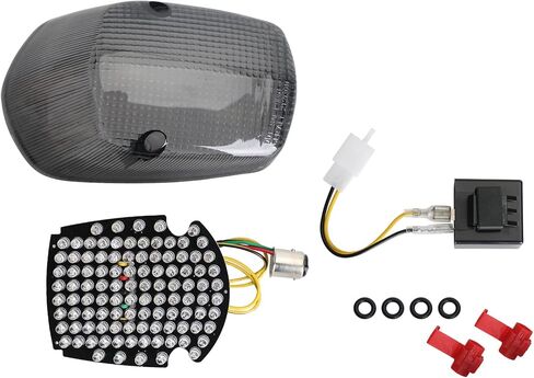 مصباح خلفي/ذيل LED متكامل للدراجات النارية يناسب Honda Sabre 1100 2000-2007، Shadow ACE 750 1998-2003، Valkyrie 1800 2004-2005 in Kuwait