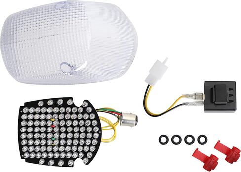 مصباح خلفي/ذيل LED متكامل للدراجات النارية يناسب Honda Sabre 1100 2000-2007، Shadow ACE 750 1998-2003، Valkyrie 1800 2004-2005 in Kuwait