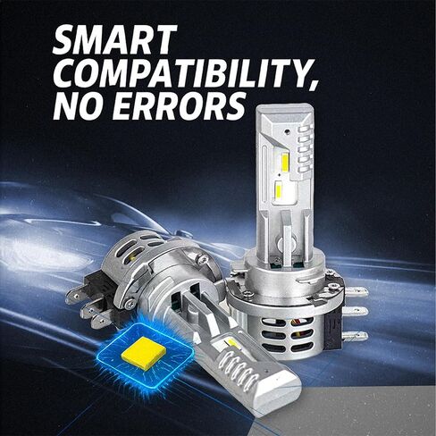 H15 Replacement Light – 70W 6500K Cool White, 22000 Lumens, 1:1 Plug & Play, Long-Service Life, CANbus Ready, IP68 – Replaces Any H15 Bulb - Fog-Interior-Turn Signal, Pack of 2 in Kuwait