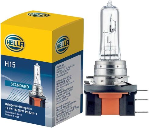 Hella H15 لمبة هالوجين - H15-12V - 55/15 وات - نوع المقبس: PGJ23t-1 in Kuwait