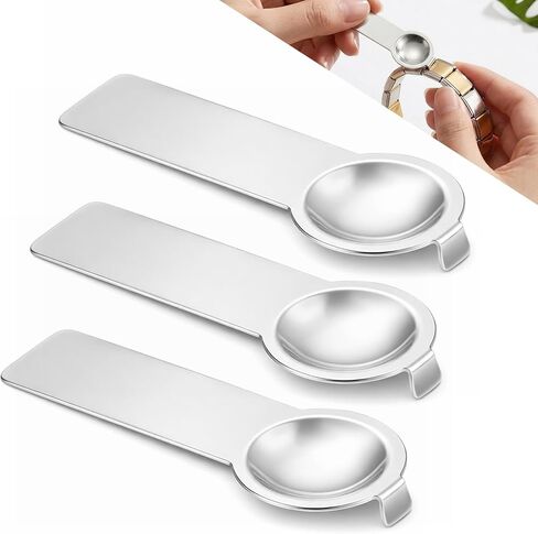 3pcs Stainless Steel Charms Opening Tools, 9mm Italian Bracelet Charm Tools Double-Sided Italian Bracelet Link Tool for Adding and Removing Charms Easy Opener Effortlessly Craft Personalized Bracelets in Kuwait