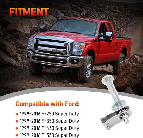 924-311 مجموعة أدوات تركيب براغي صواميل الشاحنة متوافقة مع Ford F250 F350 F450 F550 Super Duty Truck 1999-2016 استبدال # W706640S900 W706641S900 W708770S436 XC3Z9900038AA in Kuwait